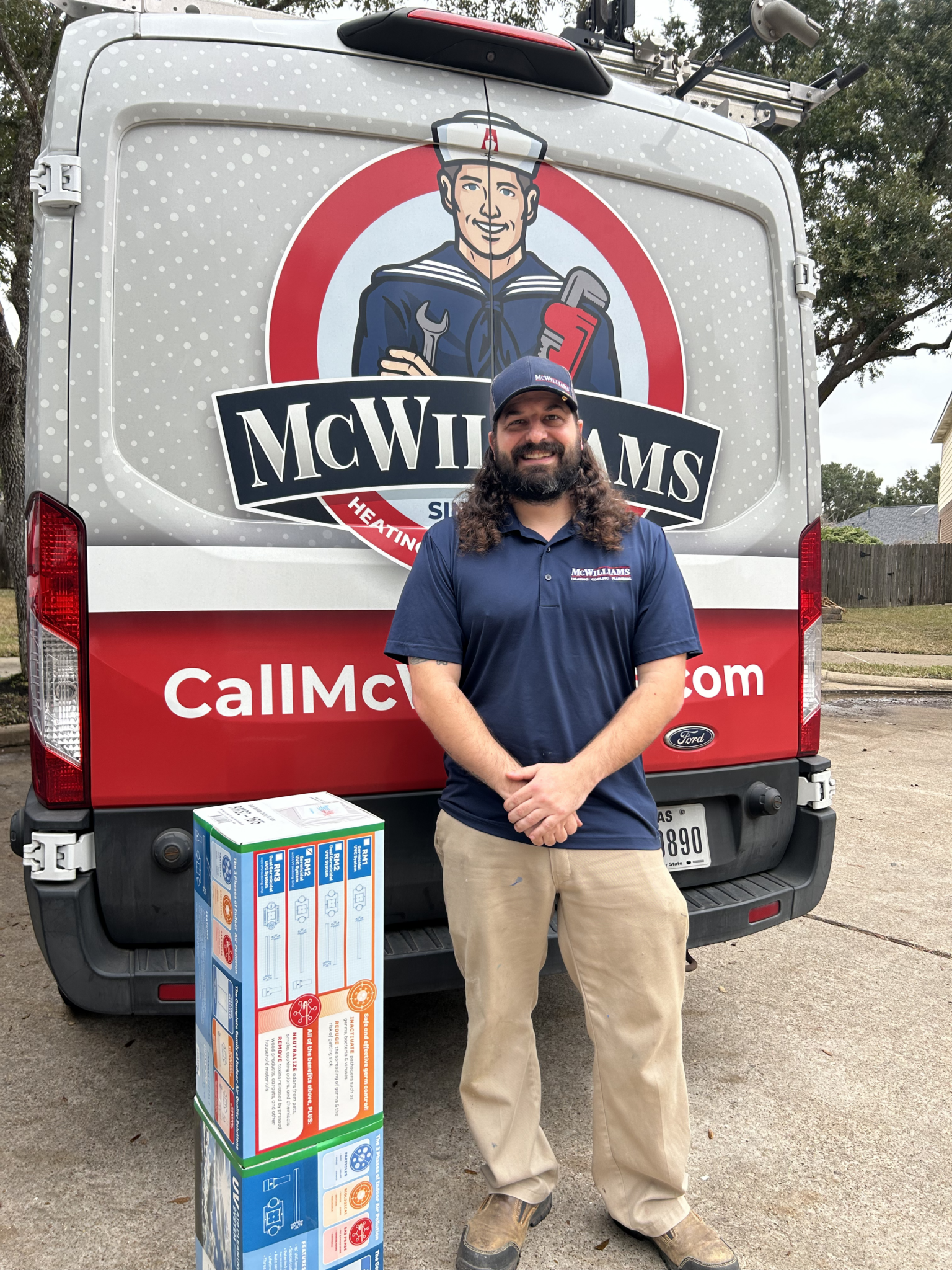 Service Van - McWilliams and Son Lufkin, Nacogdoches & Livingston, TX
