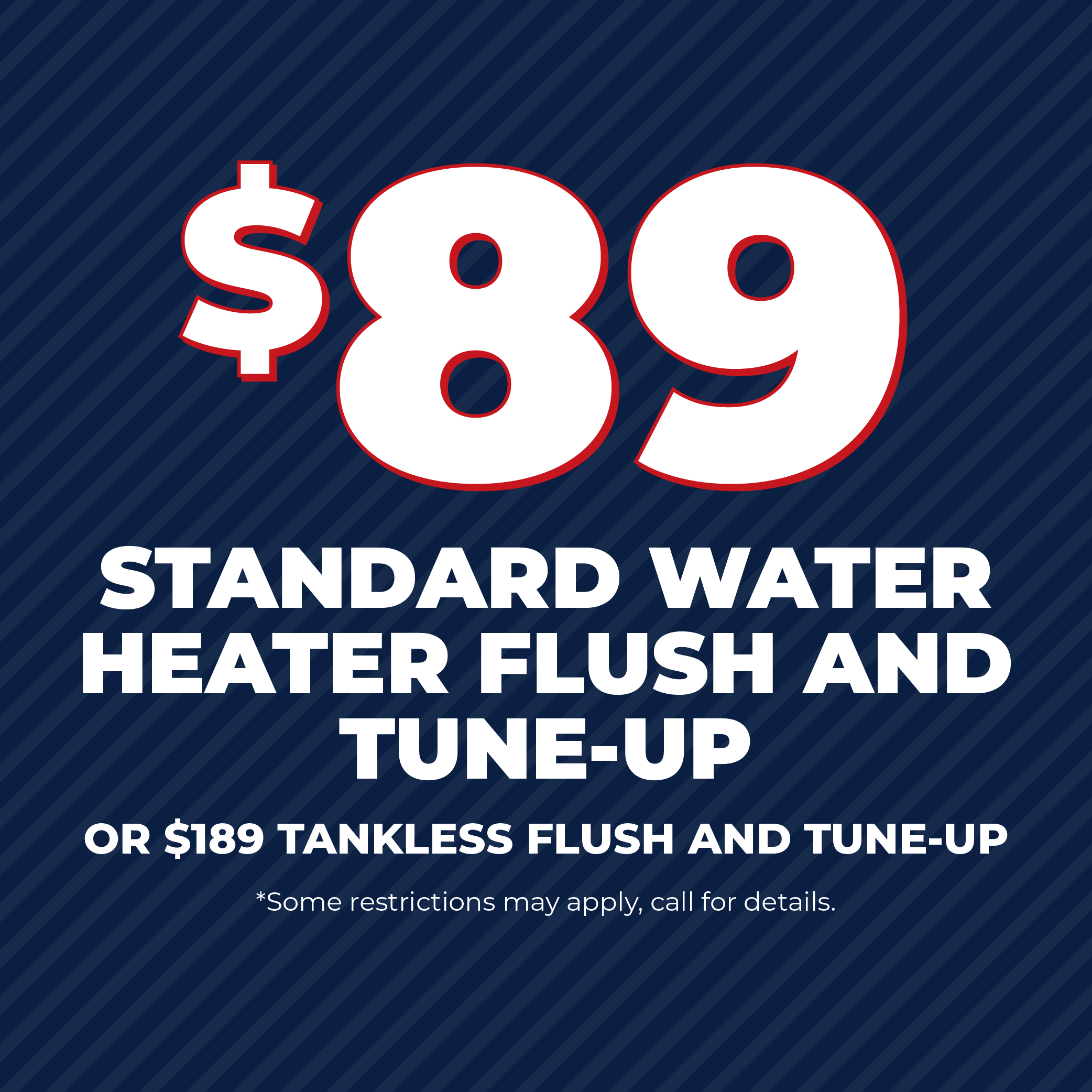 Promo | McWilliams Heating, Cooling and Plumbing