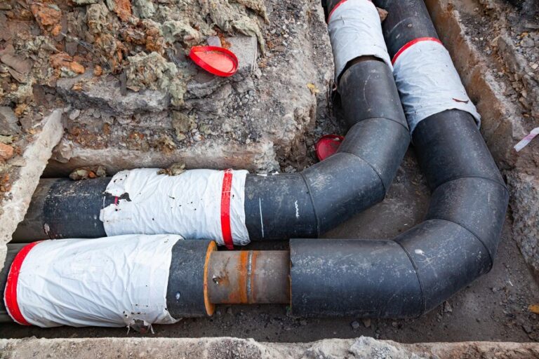 sewer line