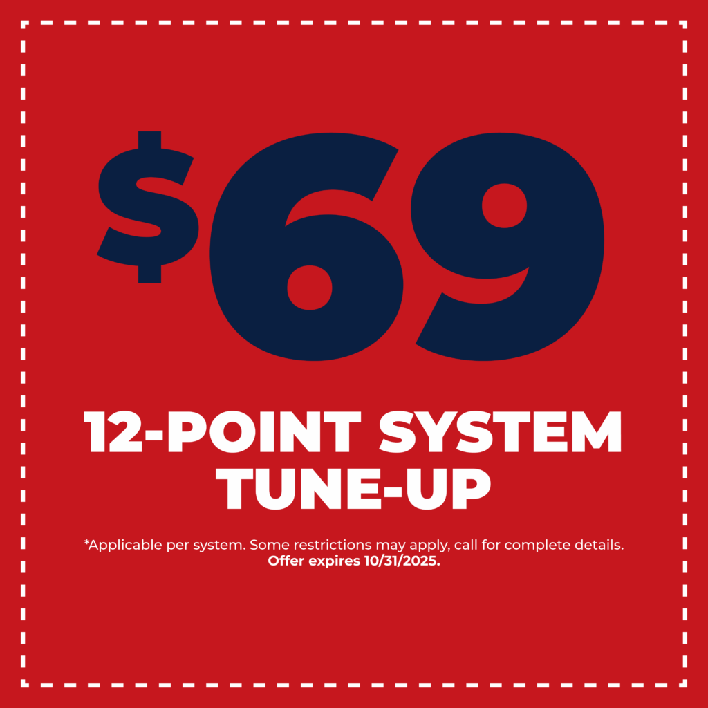 Our Specials | McWilliams Heating, Cooling and Plumbing