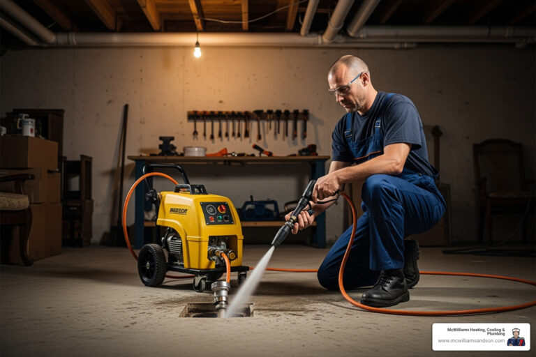 hydro jetting plumber